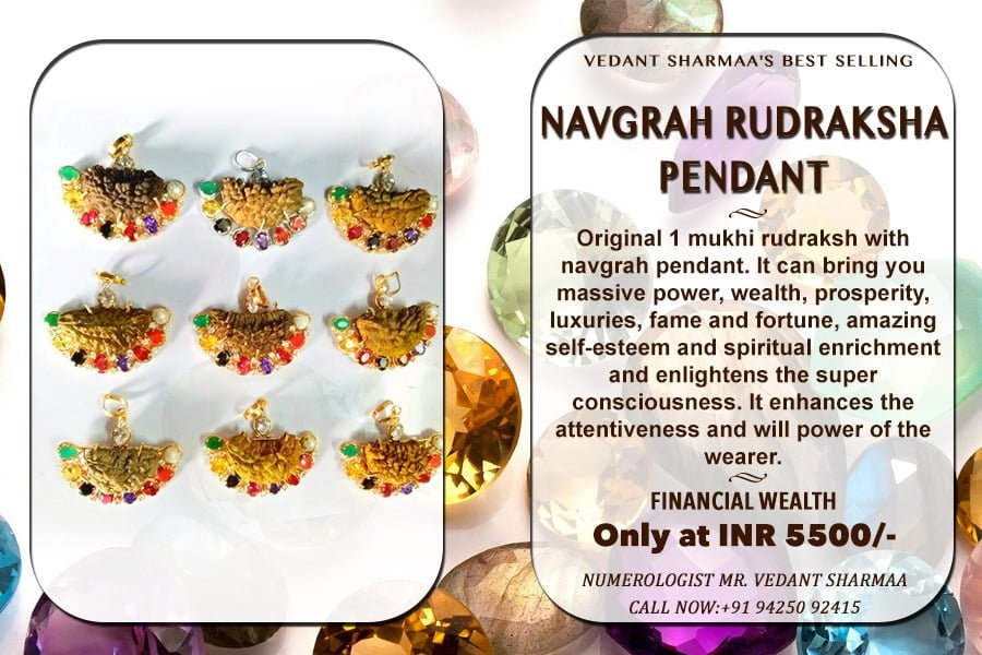 Navgrah Rudraksh Pendant