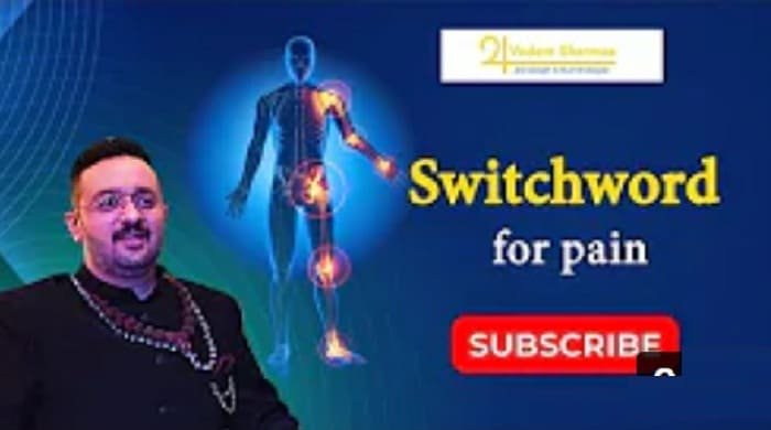 Switchword For Pain Relief